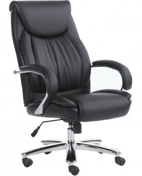 Кресло офисное BRABIX PREMIUM "Advance EX-575" (хром, экокожа, черное) 531825 в Ревде - revda.mebel-74.com | фото