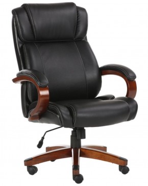 Кресло офисное BRABIX PREMIUM "Magnum EX-701" (дерево, рециклированная кожа, черное) 531827 в Ревде - revda.mebel-74.com | фото