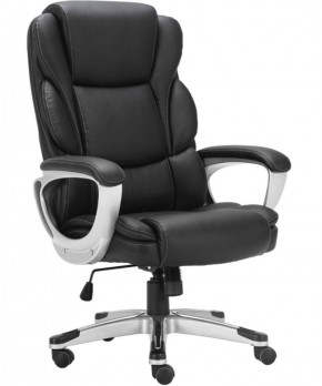 Кресло офисное BRABIX PREMIUM "Rest EX-555" (пружинный блок, экокожа, черное) 531938 в Ревде - revda.mebel-74.com | фото