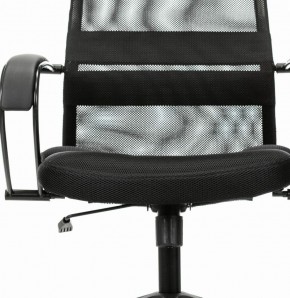 Кресло офисное BRABIX PREMIUM "Stalker EX-608 PL" (ткань-сетка/кожзам, черное) 532090 в Ревде - revda.mebel-74.com | фото