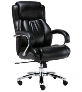 Кресло офисное BRABIX PREMIUM "Status HD-003" (хром, черное) 531821 в Ревде - revda.mebel-74.com | фото