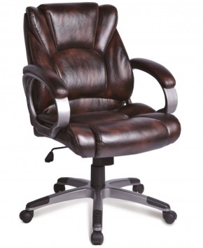 Кресло офисное BRABIX "Eldorado EX-504" (коричневое) 530875 в Ревде - revda.mebel-74.com | фото