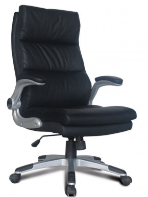 Кресло офисное BRABIX "Fregat EX-510" (рециклированная кожа, черное) 530863 в Ревде - revda.mebel-74.com | фото