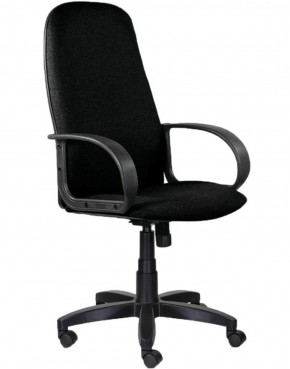 Кресло офисное BRABIX "Praktik EX-279" (ткань/кожзам, черное) 532017 в Ревде - revda.mebel-74.com | фото