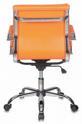 Кресло руководителя Бюрократ CH-993-LOW/ORANGE оранжевый в Ревде - revda.mebel-74.com | фото