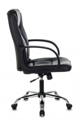 Кресло руководителя Бюрократ T-800N/BLACK черный в Ревде - revda.mebel-74.com | фото