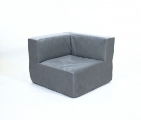 Кресло-угловое-модуль бескаркасное Тетрис 30 (Серый) в Ревде - revda.mebel-74.com | фото