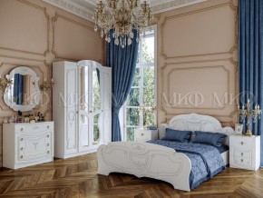 МАРИЯ Кровать 1,6м (белый) в Ревде - revda.mebel-74.com | фото