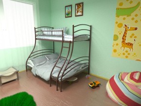 Кровать 2-х ярусная Глория 1400*1900 (МилСон)  в Ревде - revda.mebel-74.com | фото