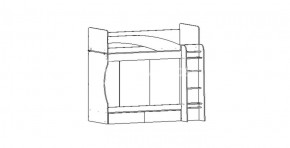 Кровать Бемби МДФ (фасад 3D) в Ревде - revda.mebel-74.com | фото