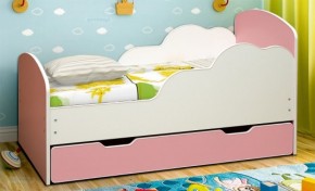 Кровать детская Облака №1 (700*1400) ЛДСП в Ревде - revda.mebel-74.com | фото