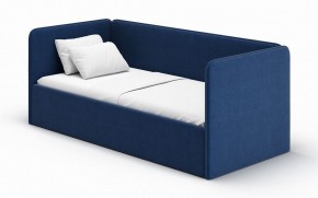 Кровать-диван Leonardo 160*70 (Синий) + боковина в Ревде - revda.mebel-74.com | фото