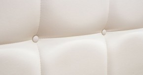 Кровать двойная Хлоя 180 + ортопед + ПМ + дно (арт. Пегасо крем к/з (сливочный)) в Ревде - revda.mebel-74.com | фото