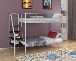 Кровать двухъярусная "Толедо" Серый/Венге в Ревде - revda.mebel-74.com | фото
