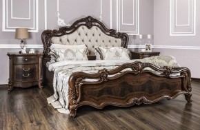 Кровать двуспальная Илона с мягким изголовьем (1800) караваджо в Ревде - revda.mebel-74.com | фото