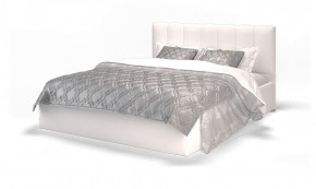 Кровать Элен 1600 + основание с ПМ (Vega white) белый в Ревде - revda.mebel-74.com | фото