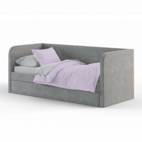 Кровать ERICA DOUBLE интерьерная в ткани рогожка Moderno в Ревде - revda.mebel-74.com | фото