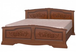 ЕЛЕНА Кровать из массива 1200 (Орех) в Ревде - revda.mebel-74.com | фото