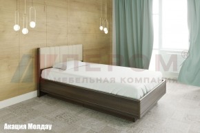 Кровать КР-1011 с мягким изголовьем в Ревде - revda.mebel-74.com | фото