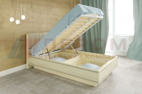 Кровать КР-1011 с мягким изголовьем в Ревде - revda.mebel-74.com | фото