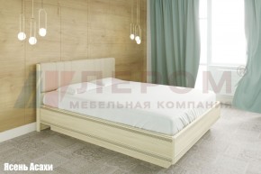 Кровать КР-1013 с мягким изголовьем в Ревде - revda.mebel-74.com | фото