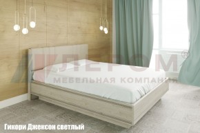 Кровать КР-1014 с мягким изголовьем в Ревде - revda.mebel-74.com | фото