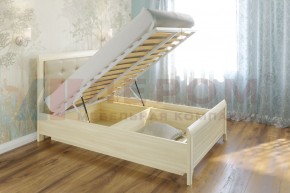 Кровать КР-1031 с мягким изголовьем в Ревде - revda.mebel-74.com | фото