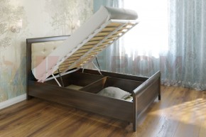 Кровать КР-1031 с мягким изголовьем в Ревде - revda.mebel-74.com | фото