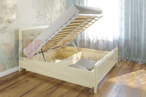 Кровать КР-1033 с мягким изголовьем в Ревде - revda.mebel-74.com | фото