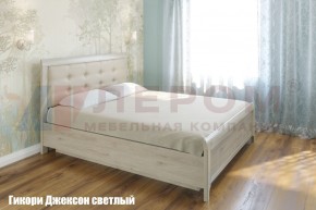 Кровать КР-1034 с мягким изголовьем в Ревде - revda.mebel-74.com | фото
