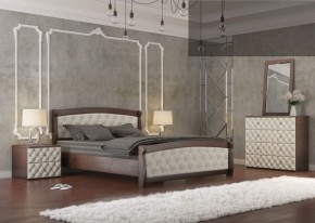 Кровать Магнат с мягкими спинками (1400*1900) в Ревде - revda.mebel-74.com | фото