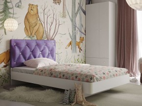 Кровать Милана (900) Каретная стяжка, на щитах в Ревде - revda.mebel-74.com | фото