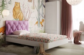 Кровать Милана (900) Каретная стяжка, на щитах в Ревде - revda.mebel-74.com | фото