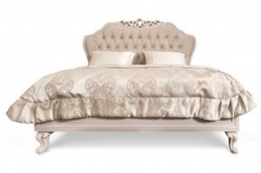 Кровать Мокко 1800 с мягким изголовьем + основание (бежевый) в Ревде - revda.mebel-74.com | фото