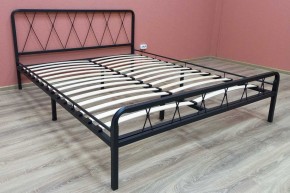Кровать "Клэр" КМД18 Черная (1600*2000) (ножки-черные) в Ревде - revda.mebel-74.com | фото