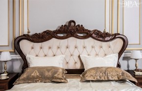 Кровать с мягким изголовьем Афина 1600 (караваджо) в Ревде - revda.mebel-74.com | фото