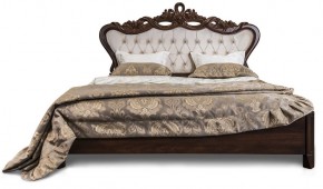 Кровать с мягким изголовьем Афина 1800 (караваджо) ламели в Ревде - revda.mebel-74.com | фото