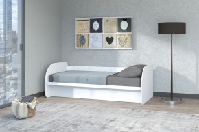 Кровать Сказка с ПМ 900 (Белый текстурный) в Ревде - revda.mebel-74.com | фото