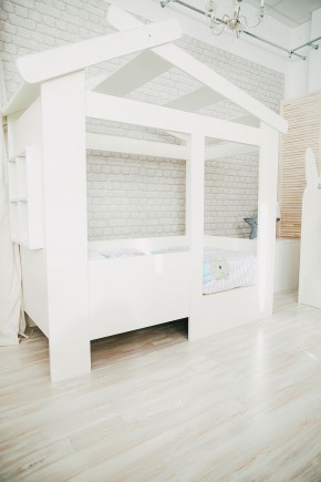 Кровать Теремок (800*1600) Без ящика/ступеньки в Ревде - revda.mebel-74.com | фото