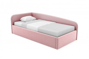 Кровать угловая Лэсли интерьерная +настил ДСП (90х200) в Ревде - revda.mebel-74.com | фото