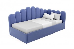 Кровать угловая Лилу интерьерная +основание/ПМ/бельевое дно (120х200) в Ревде - revda.mebel-74.com | фото