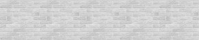 Кухонный фартук 610х3000х1,5 (композит) КМ Кирпич серый в Ревде - revda.mebel-74.com | фото