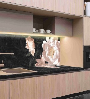 Кухонный фартук со столешницей (А-05) в едином стиле (3050 мм) в Ревде - revda.mebel-74.com | фото