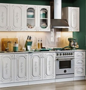 ЛИЗА-2 Кухонный гарнитур 1,8 Белый глянец холодный в Ревде - revda.mebel-74.com | фото