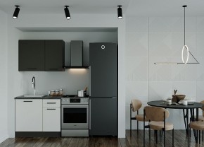 Кухонный гарнитур Лофт 1000 (Стол. 38мм) в Ревде - revda.mebel-74.com | фото