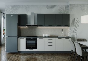 Кухонный гарнитур Лофт 2800 (Стол. 26мм) в Ревде - revda.mebel-74.com | фото