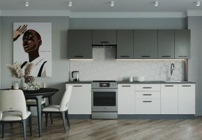 Кухонный гарнитур Лофт 3000 (Стол. 26мм) в Ревде - revda.mebel-74.com | фото