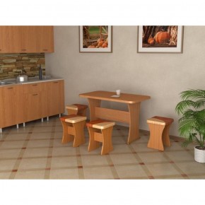 Кухонный стол и 4 табурета Титул в Ревде - revda.mebel-74.com | фото