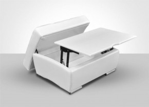 Модуль ПУФ Брайтон со столом (ткань до 300) в Ревде - revda.mebel-74.com | фото