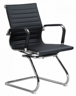 Офисное кресло для посетителей LMR-102N Черный в Ревде - revda.mebel-74.com | фото